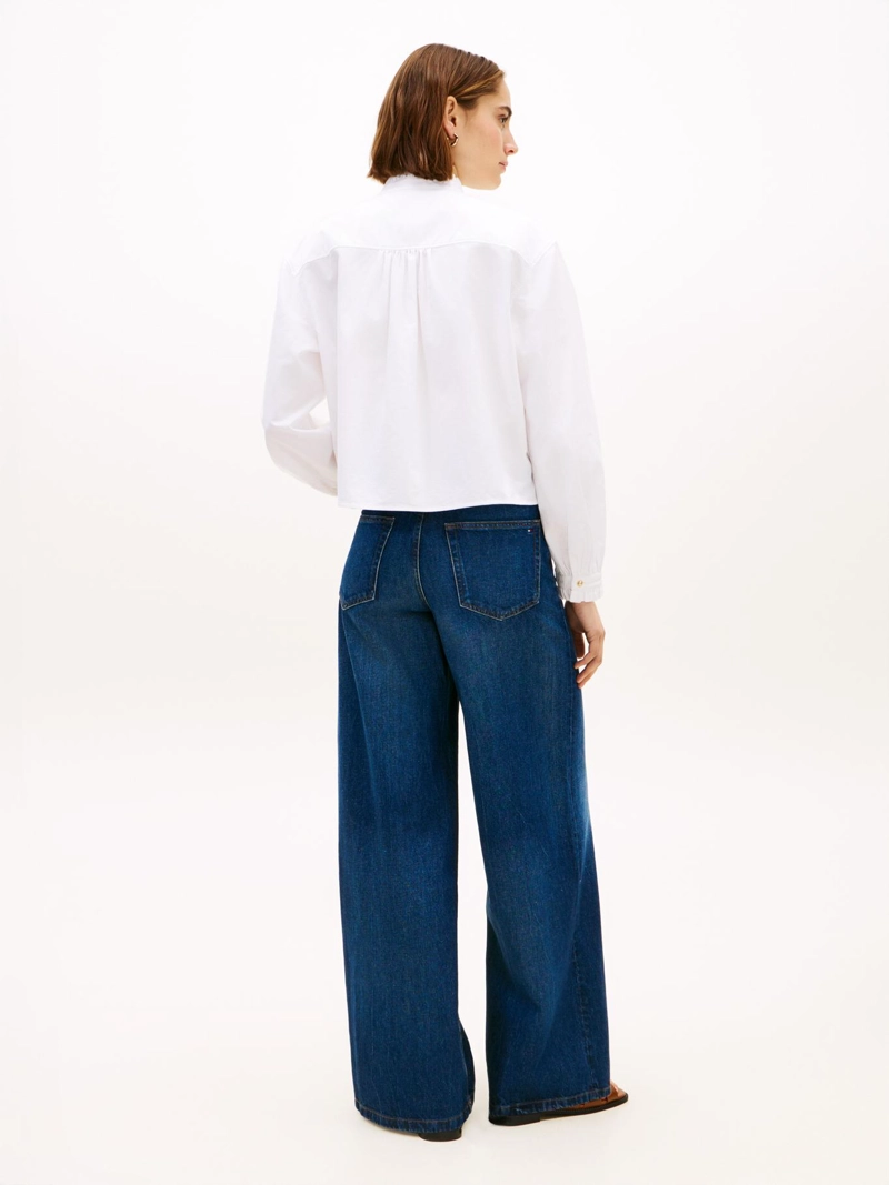 CAMISA OXFORD CON VOLANTES - 3