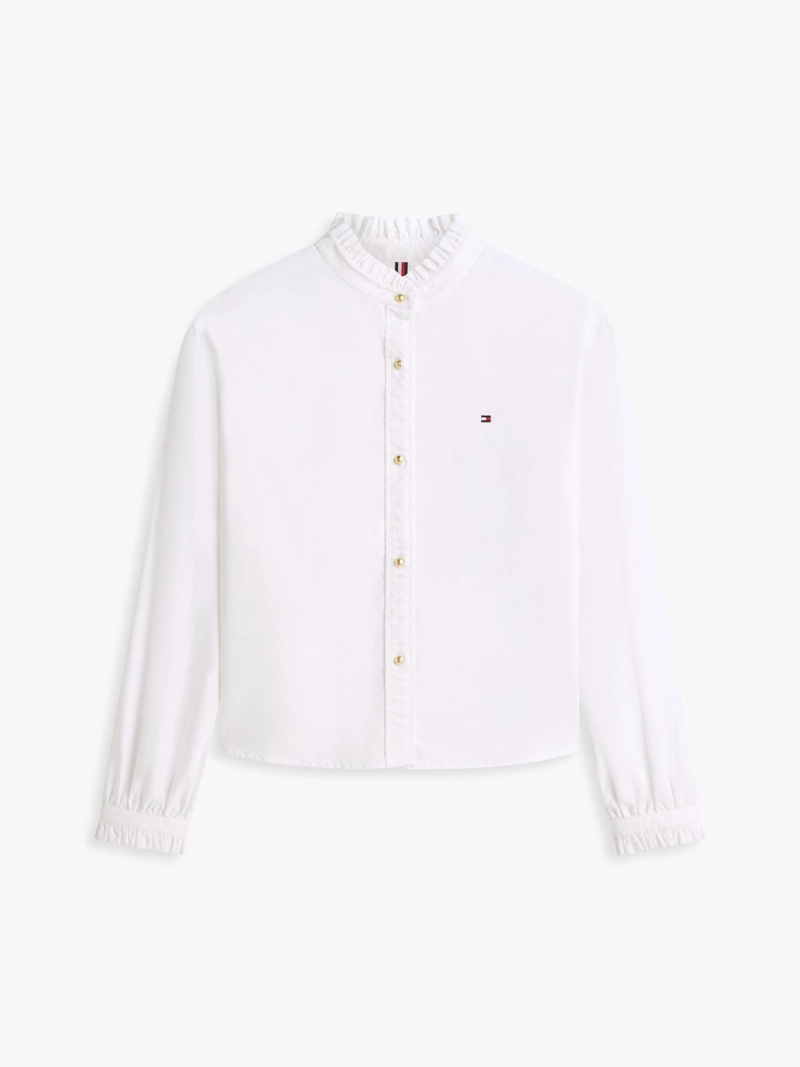 CAMISA OXFORD CON VOLANTES - 5