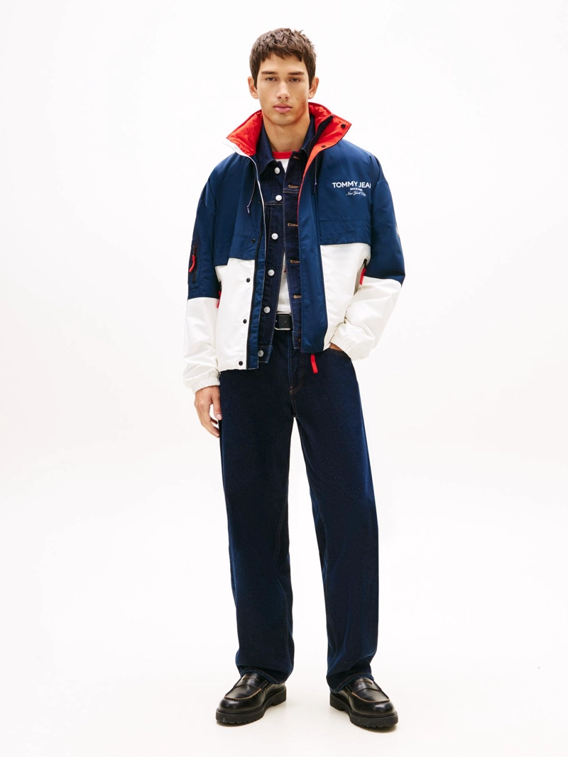 CORTAVIENTOS OVERSIZE COLOR BLOCK - 2