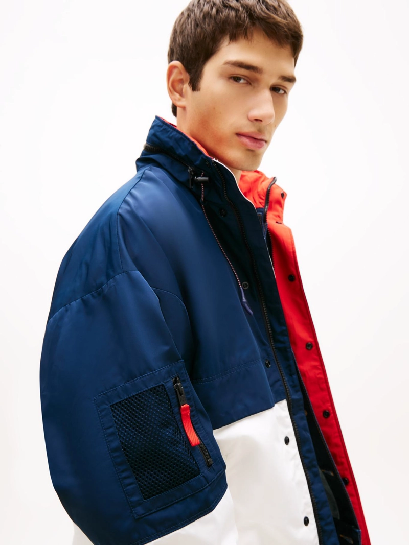 CORTAVIENTOS OVERSIZE COLOR BLOCK - 6