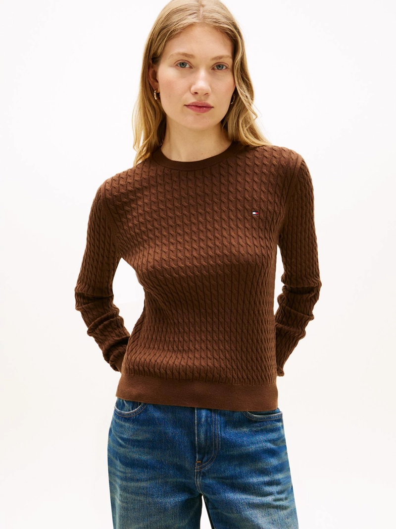 SWEATER DE PUNTO TRENZADO - 1