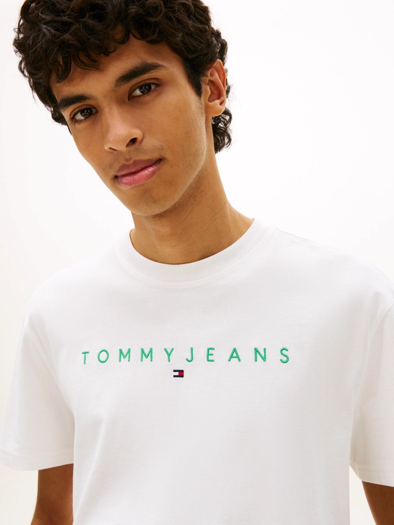 POLERA CON LOGO LINEAL REGULAR FIT - 4