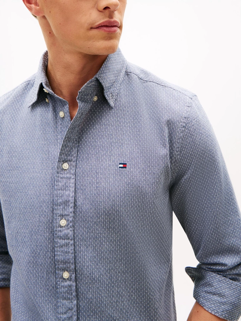 CAMISA TH FLEX REGULAR FIT - 4