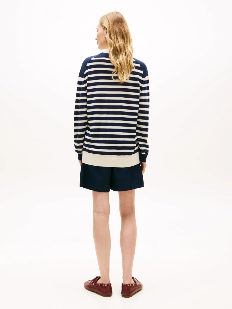 SWEATER LIGHT LAYERING CON LOGO - 3