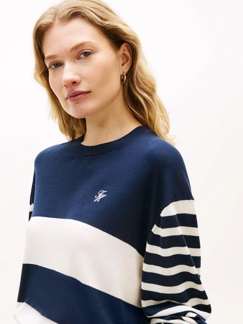 SWEATER LIGHT LAYERING CON LOGO - 4