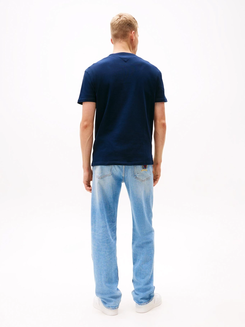 POLERA CON LOGO DE PARCHE REGULAR FIT - 3
