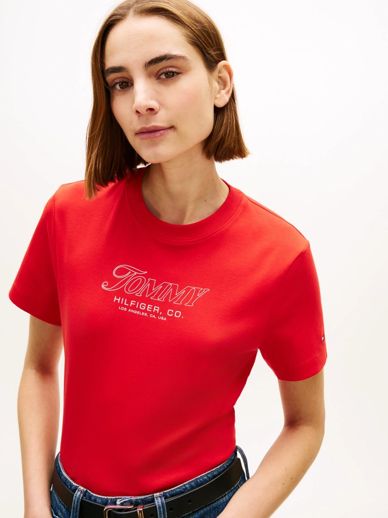 POLERA INTERLOCK CON LOGO REGULAR FIT - 4