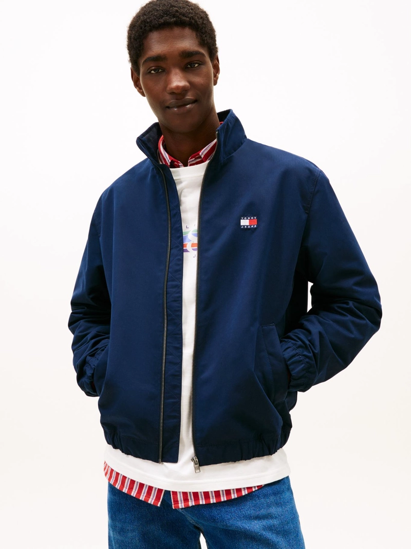 CHAQUETA ESSENTIAL CON LOGO - 1