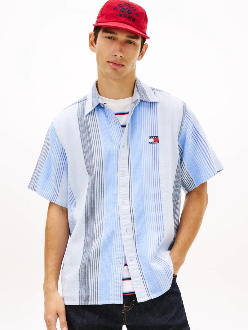 CAMISA DE RAYAS RELAXED FIT - 1