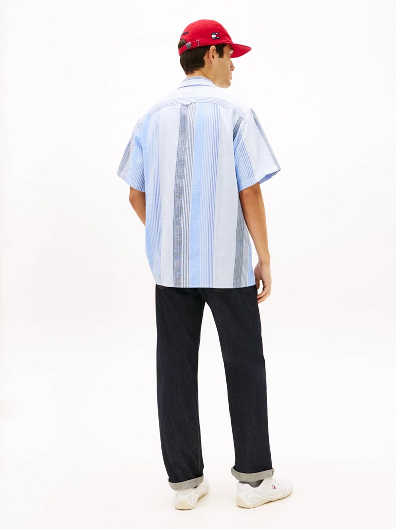 CAMISA DE RAYAS RELAXED FIT - 3