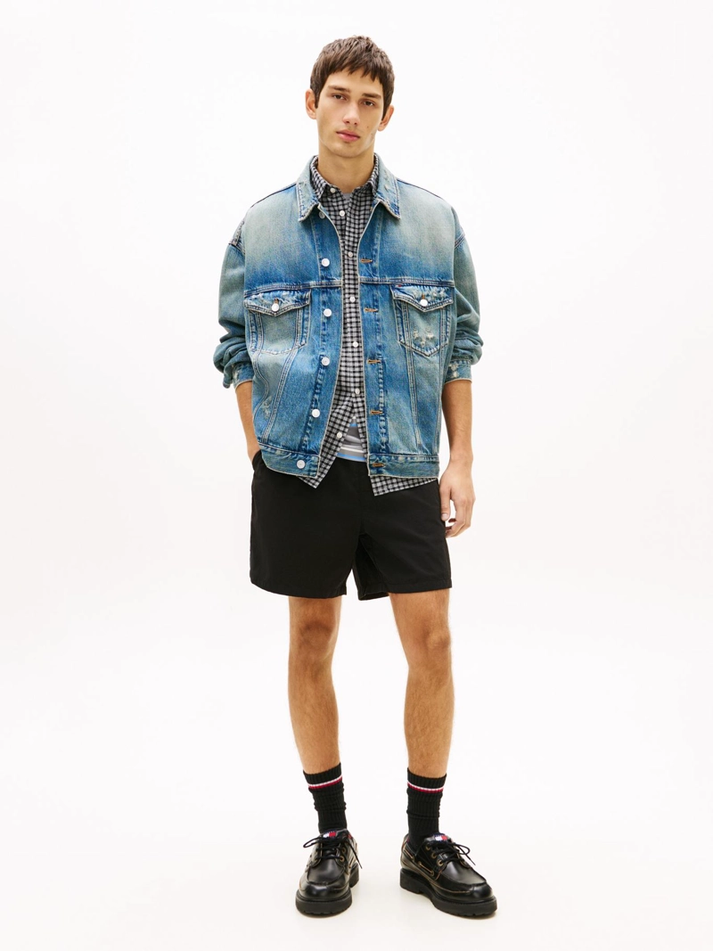 SHORT CON LOGO RELAXED FIT - 1