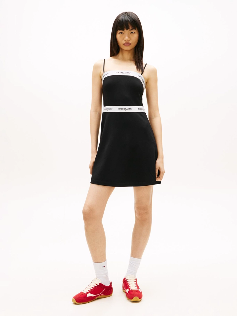 MINI VESTIDO CON LOGO SCRIPT - 1
