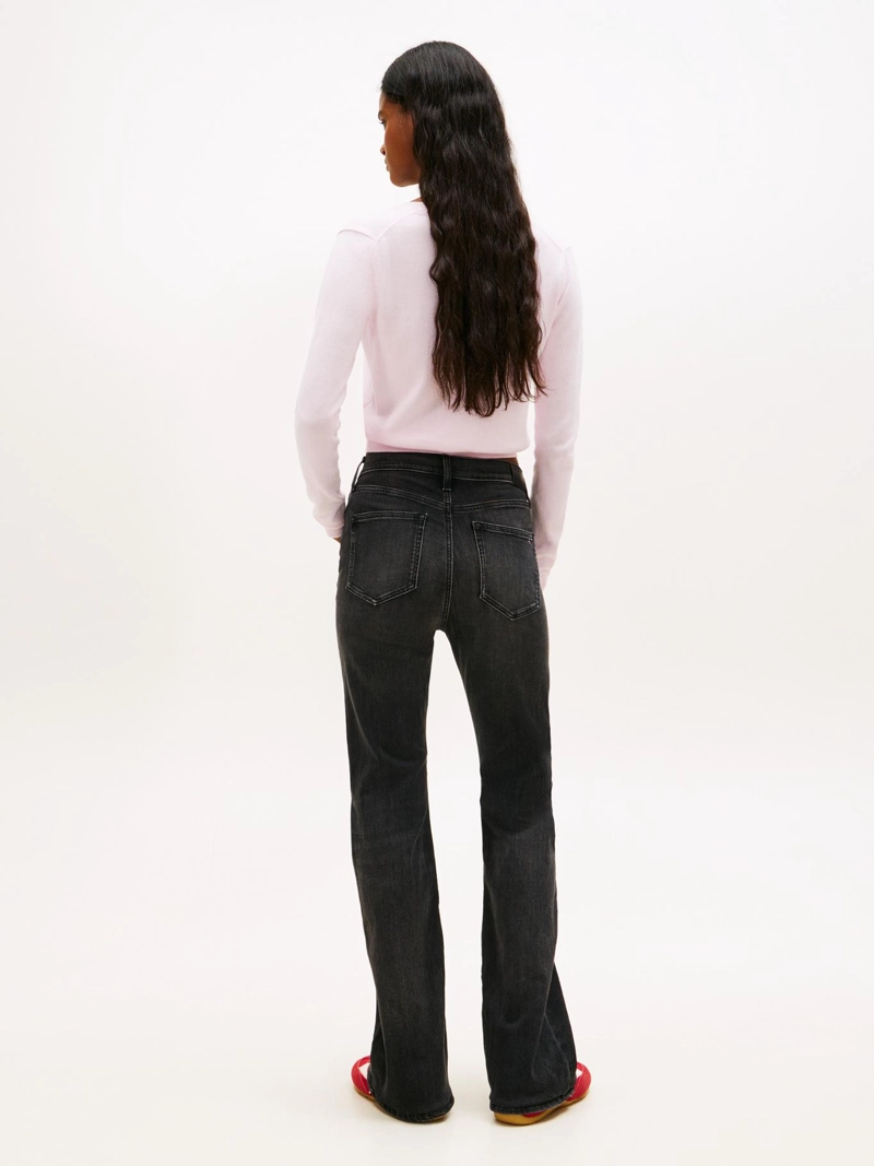JEANS SYLVIA DE TALLE ALTO FLARE FIT - 3