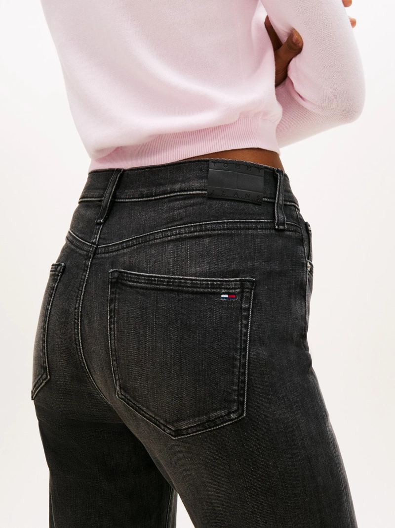 JEANS SYLVIA DE TALLE ALTO FLARE FIT - 4