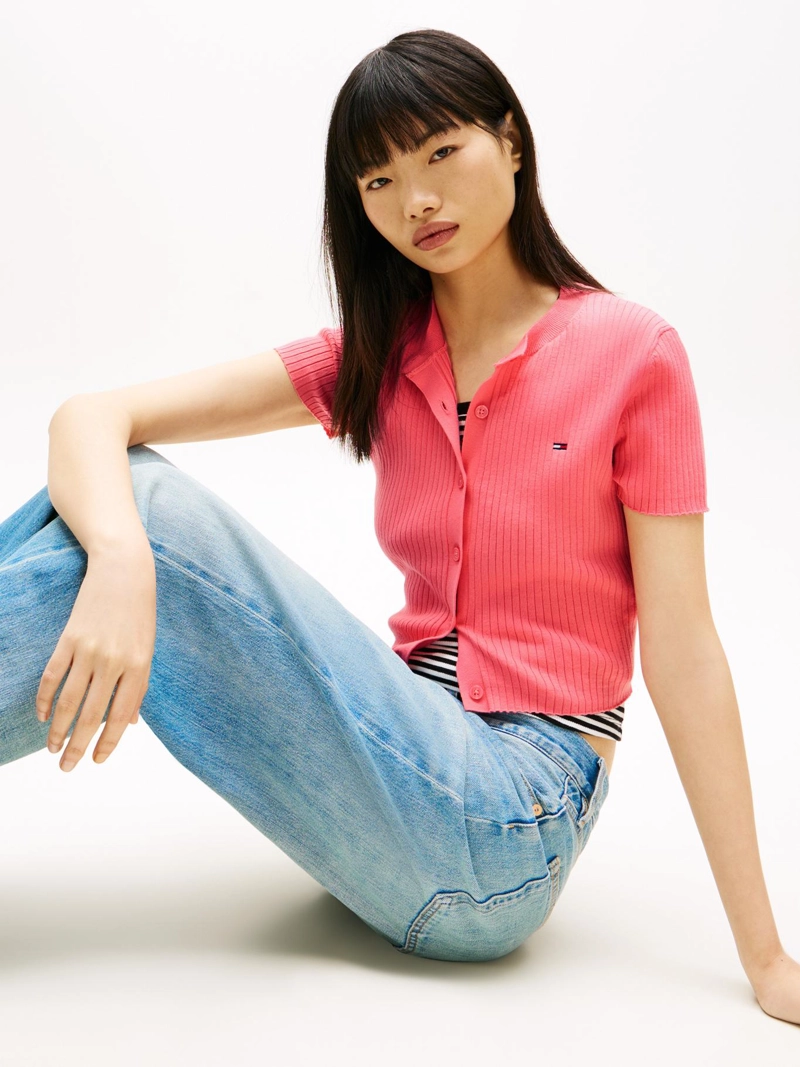 CARDIGAN ESSENTIAL CON LOGO - 4