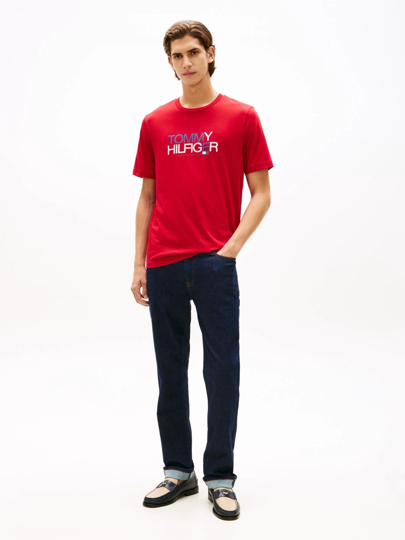 POLERA CON LOGO BRAND REGULAR FIT - 2