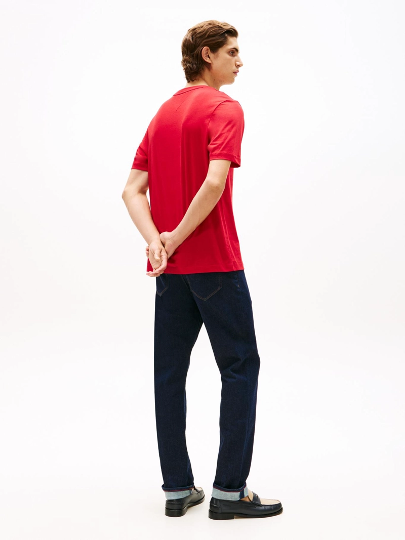 POLERA CON LOGO BRAND REGULAR FIT - 3