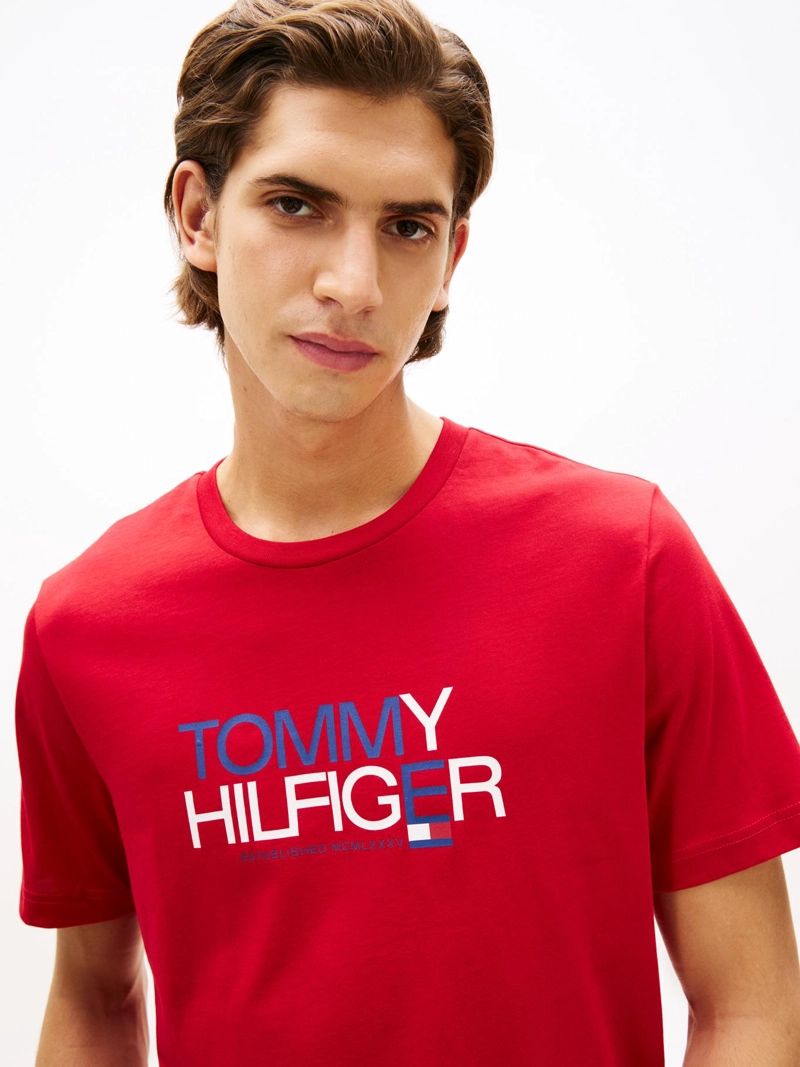 POLERA CON LOGO BRAND REGULAR FIT - 4