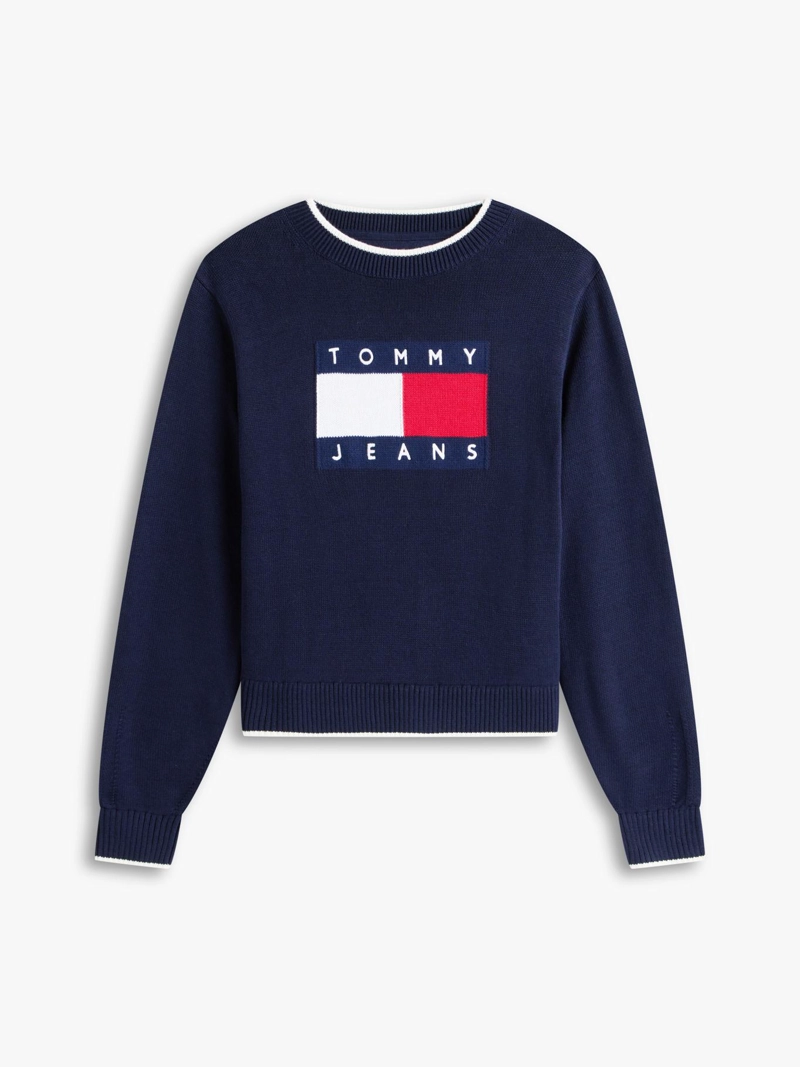 SWEATER RIBETEADO CON LOGO - 5