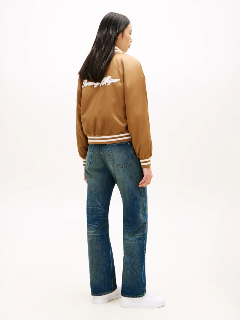 CHAQUETA BOMBER CON LOGO - 3