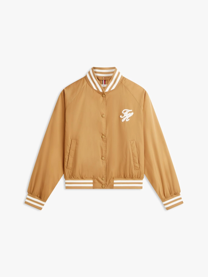 CHAQUETA BOMBER CON LOGO - 5