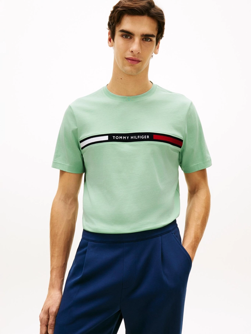 POLERA CHEST INSERT LOGO REGULAR FIT - 1
