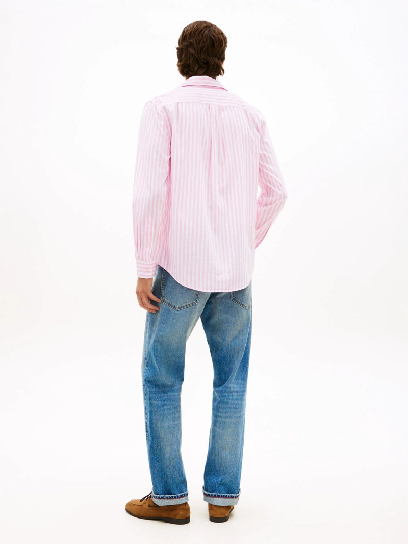 CAMISA DE POPELIN A RAYAS REGULAR FIT - 3