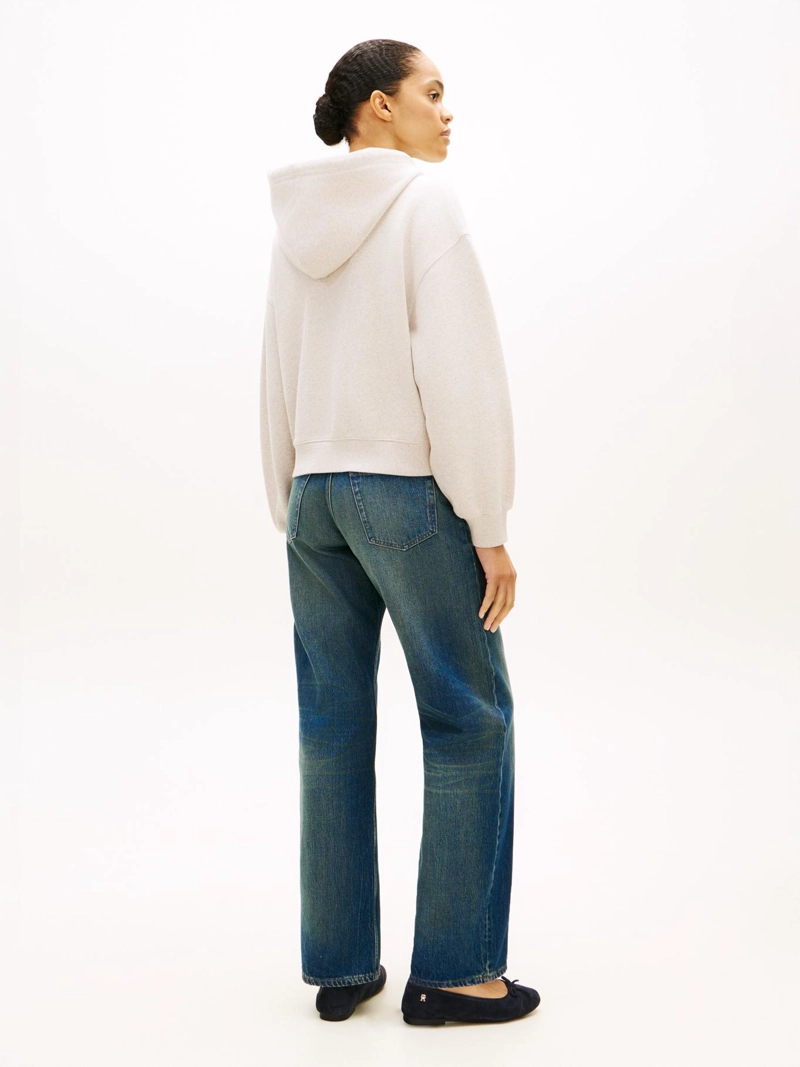 POLERON HOODIE TERRY CON CIERRE - 3