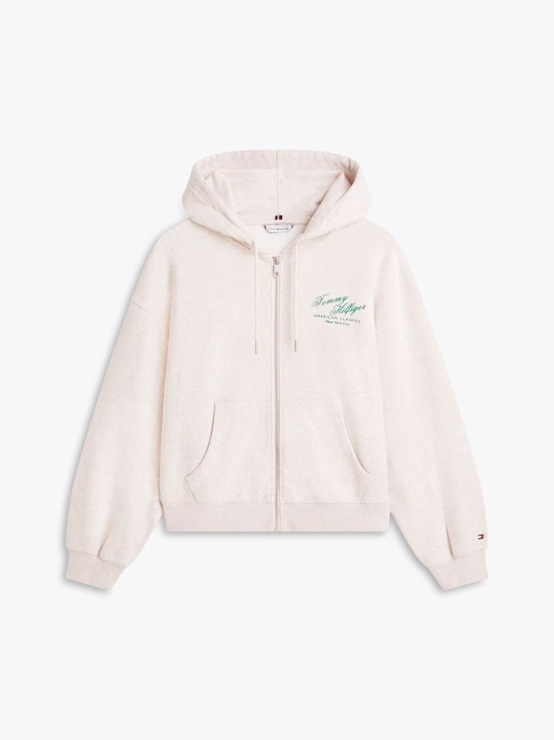 POLERON HOODIE TERRY CON CIERRE - 5