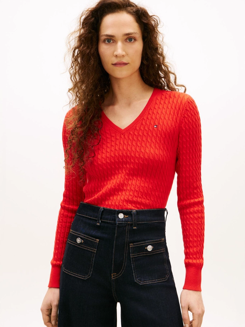 SWEATER DE PUNTO TRENZADO - 1