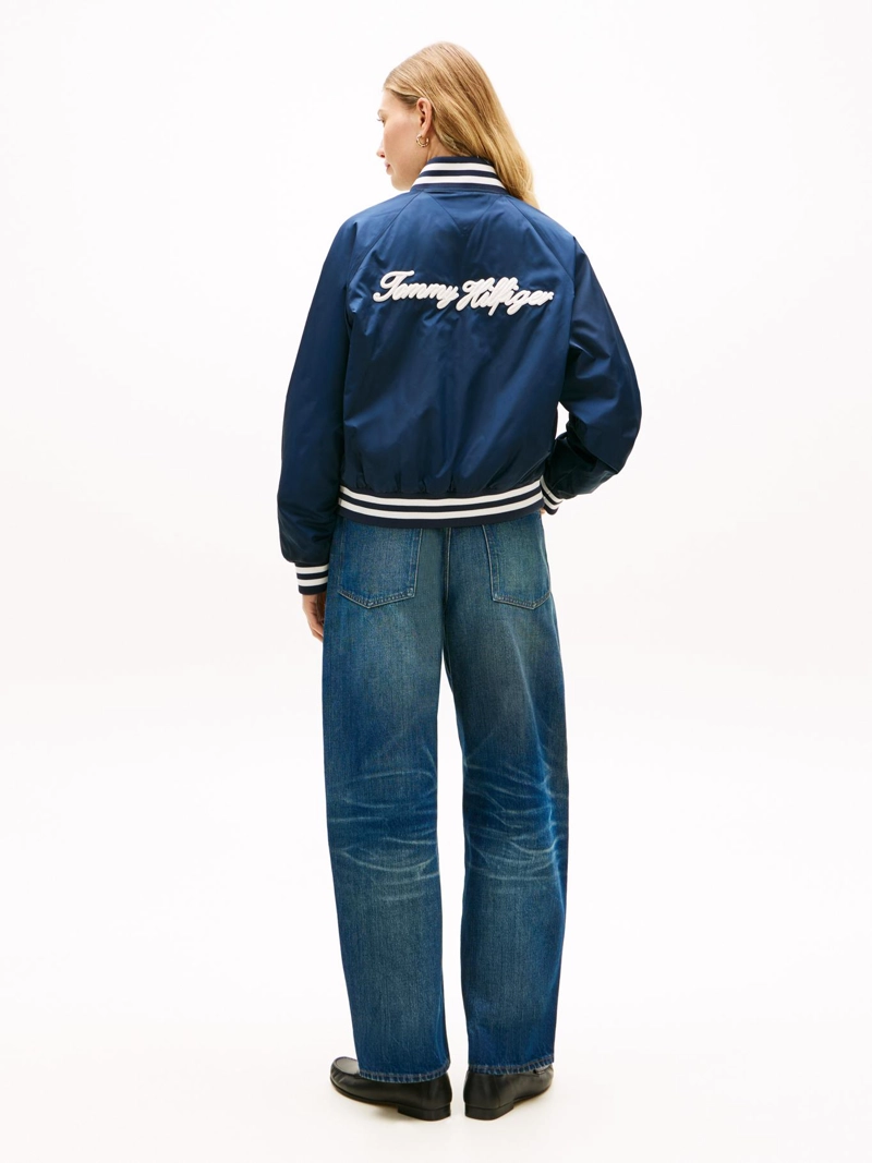 CHAQUETA BOMBER CON LOGO - 3