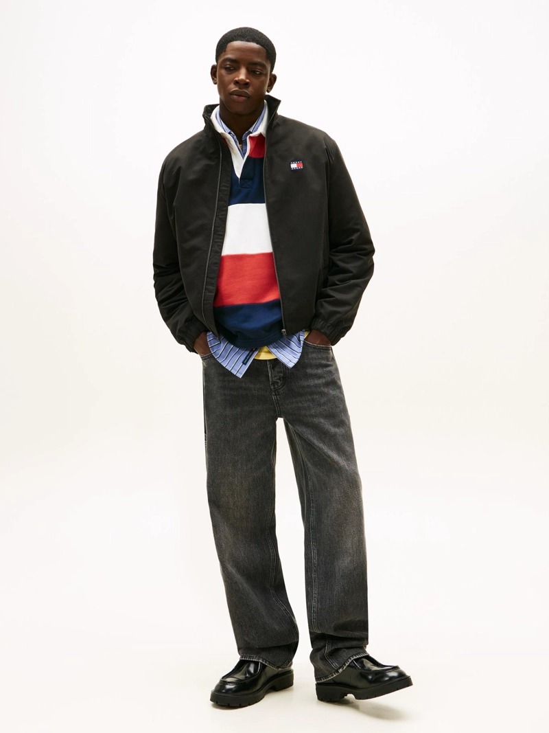 CHAQUETA ESSENTIAL CON LOGO - 2