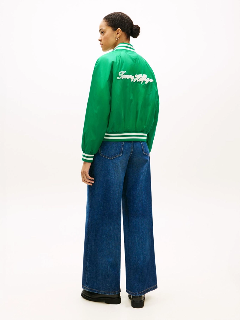 CHAQUETA BOMBER CON LOGO - 3