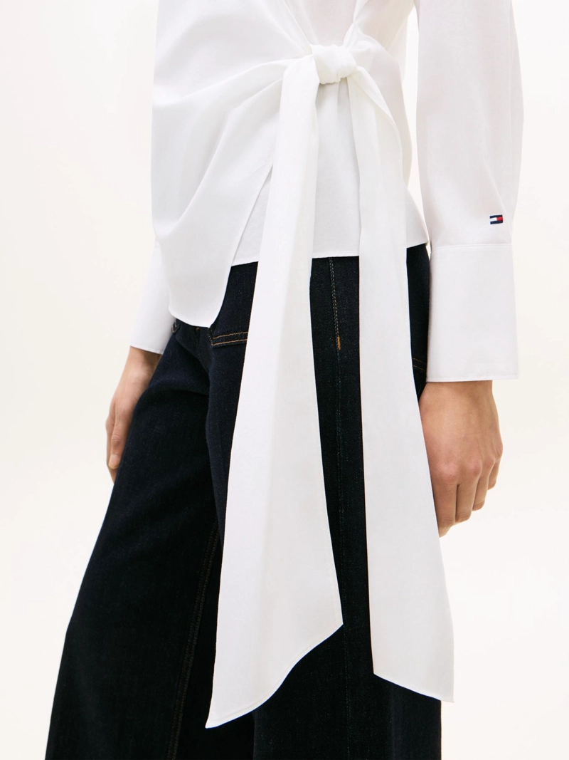 BLUSA CRUZADA SLIM FIT - 4
