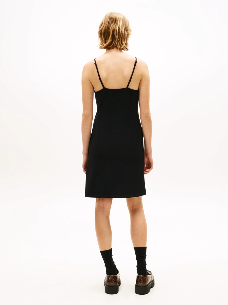 VESTIDO LINEAR CON LOGO SCRIPT - 2