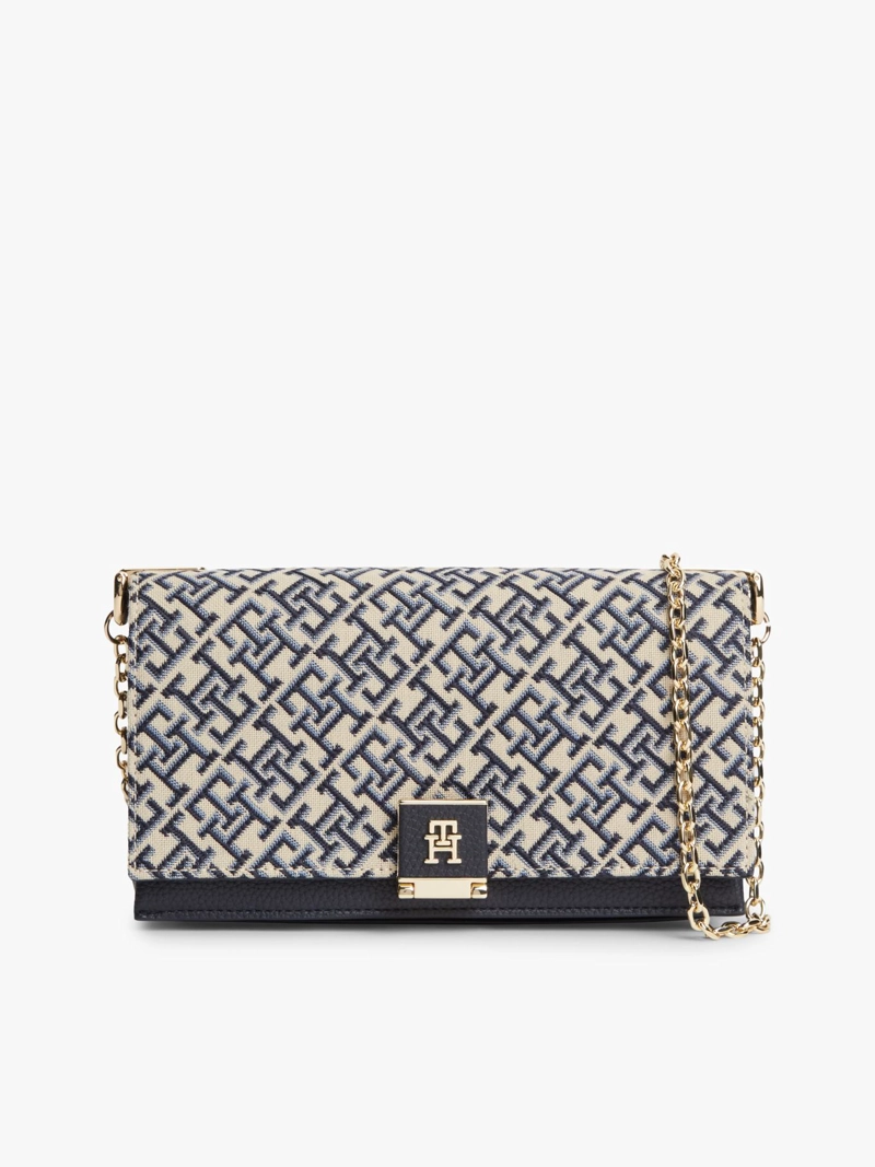 CARTERA CON CADENA JACQUARD - 1