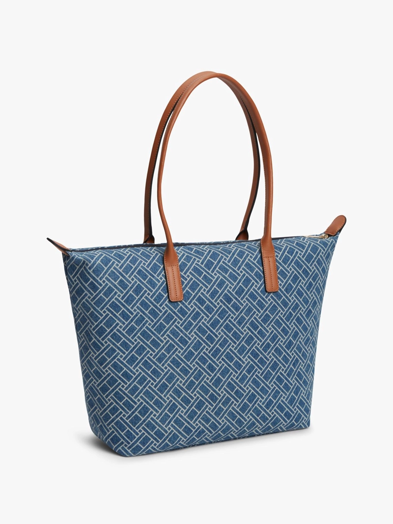 TOTE DENIM CON LOGO - 3