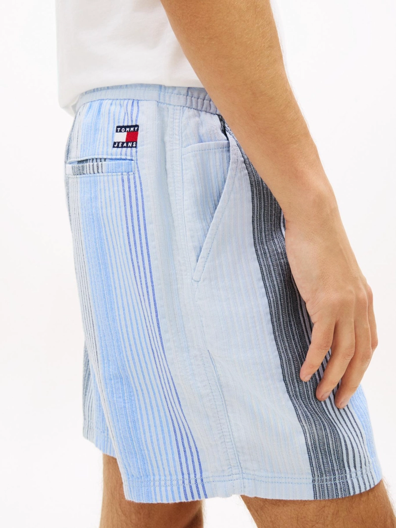 SHORT AMPLIO DE RAYAS - 4