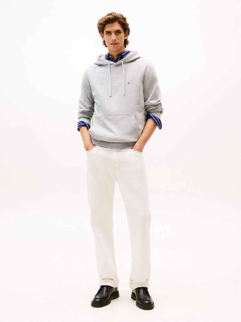 POLERON HOODIE CON LOGO BORDADO - 2