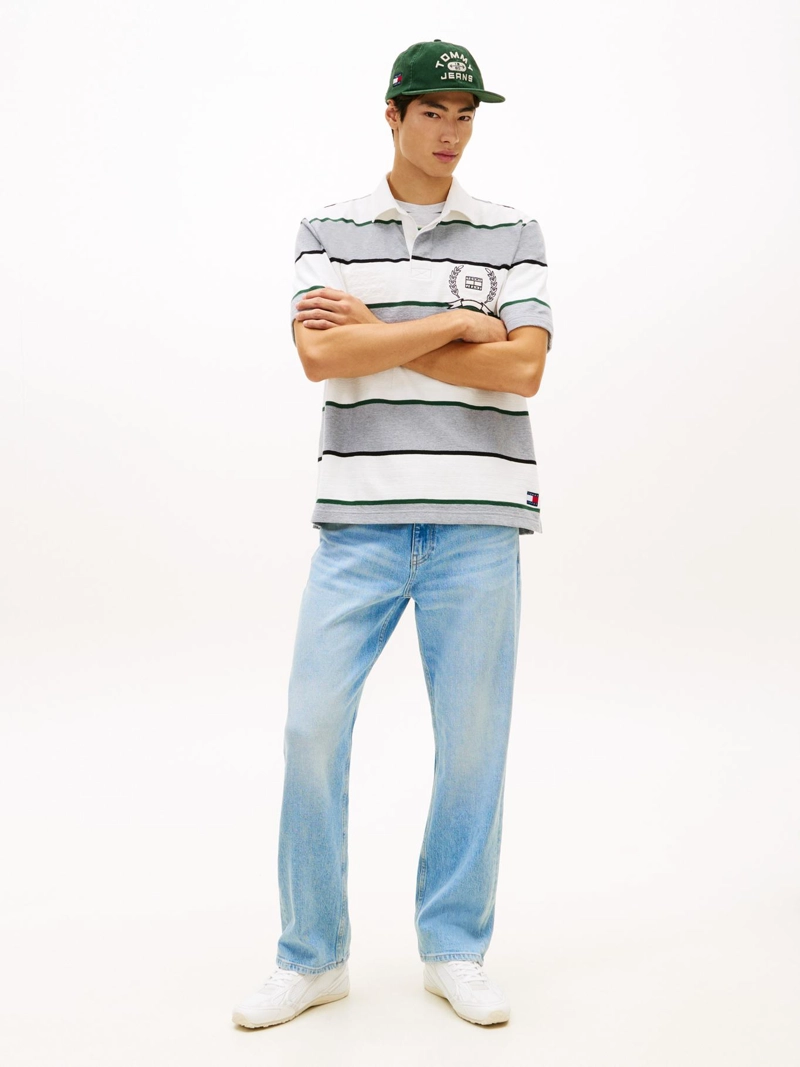 POLO A RAYAS ESTILO RUGBY RELAXED FIT - 2