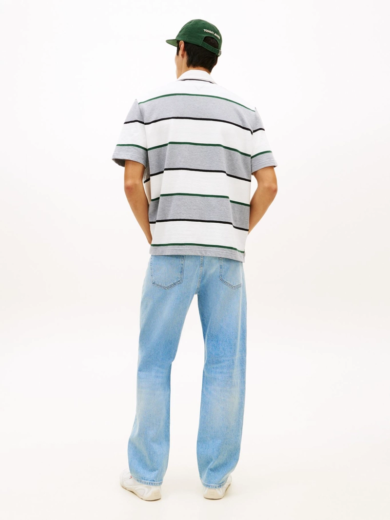 POLO A RAYAS ESTILO RUGBY RELAXED FIT - 3