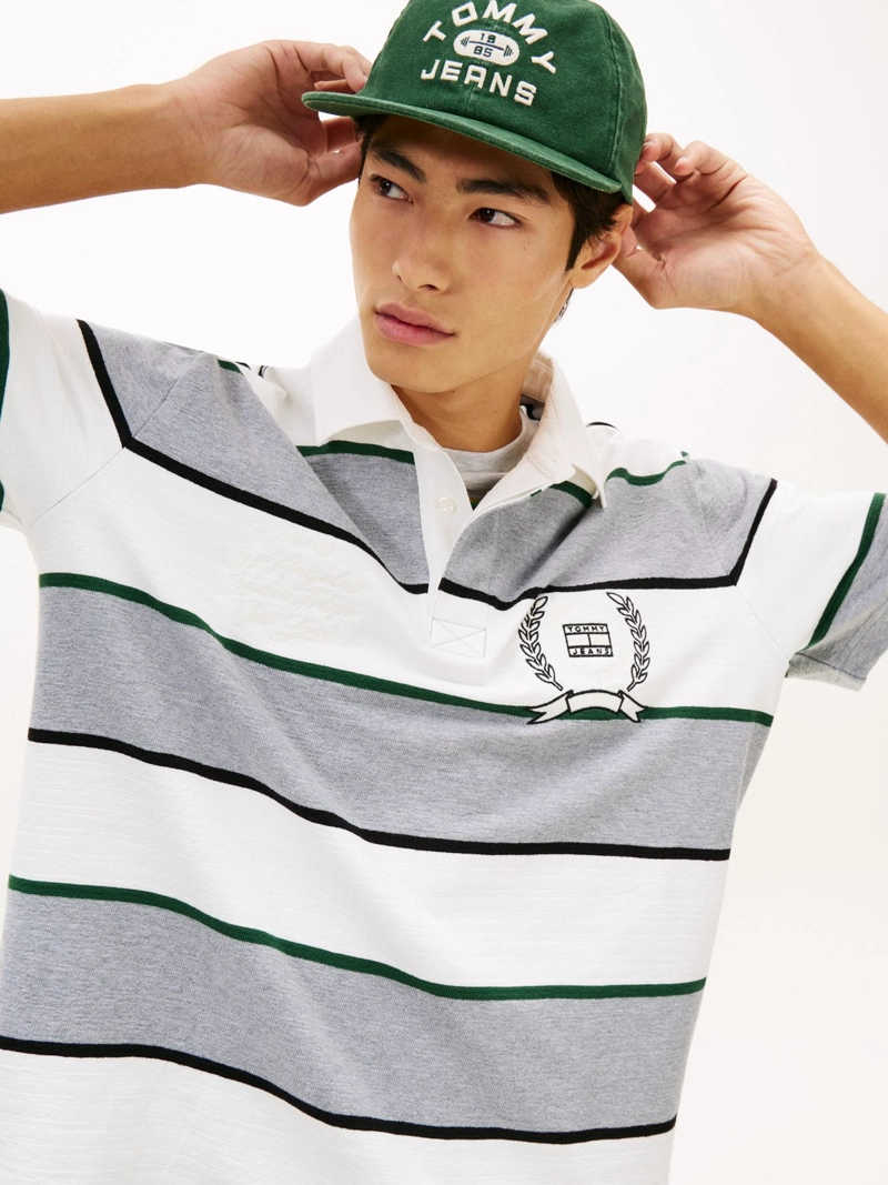 POLO A RAYAS ESTILO RUGBY RELAXED FIT - 4