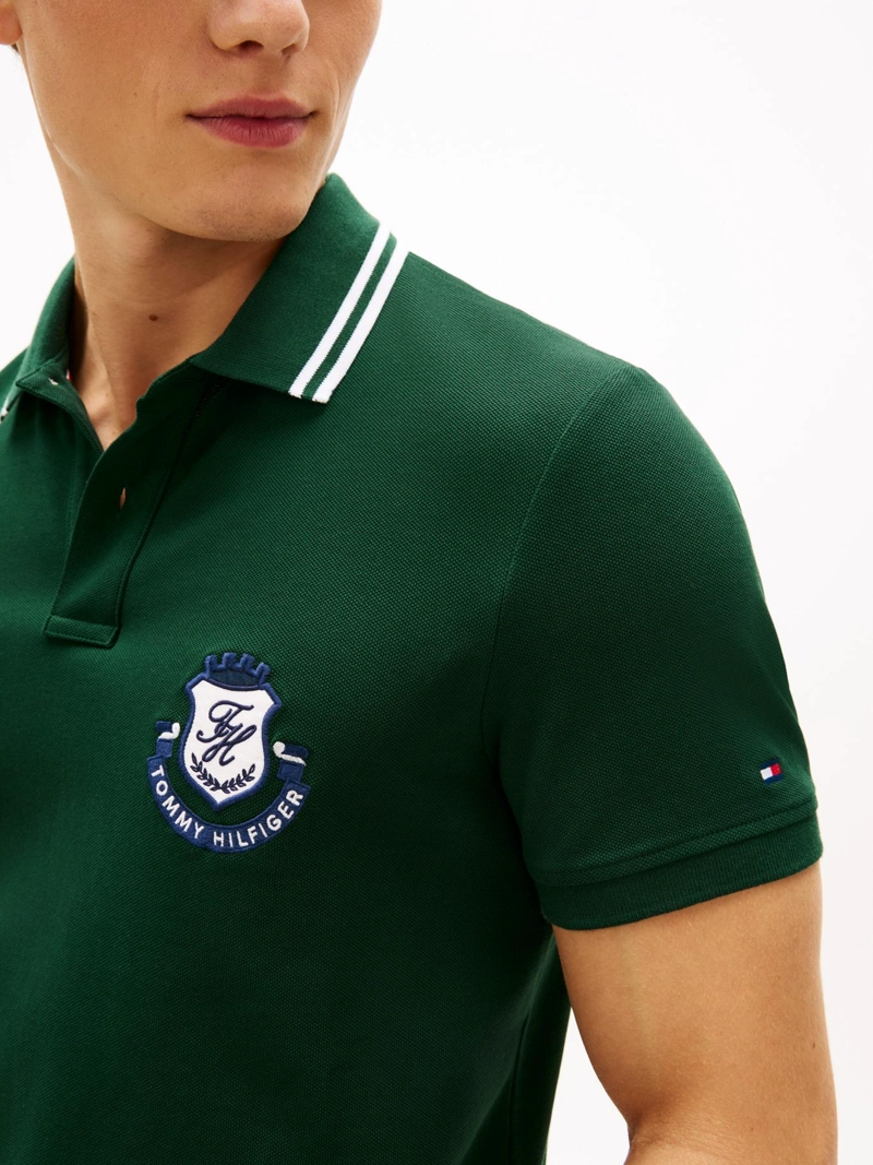 POLO CON LOGO DE ESCUDO REGULAR FIT - 4