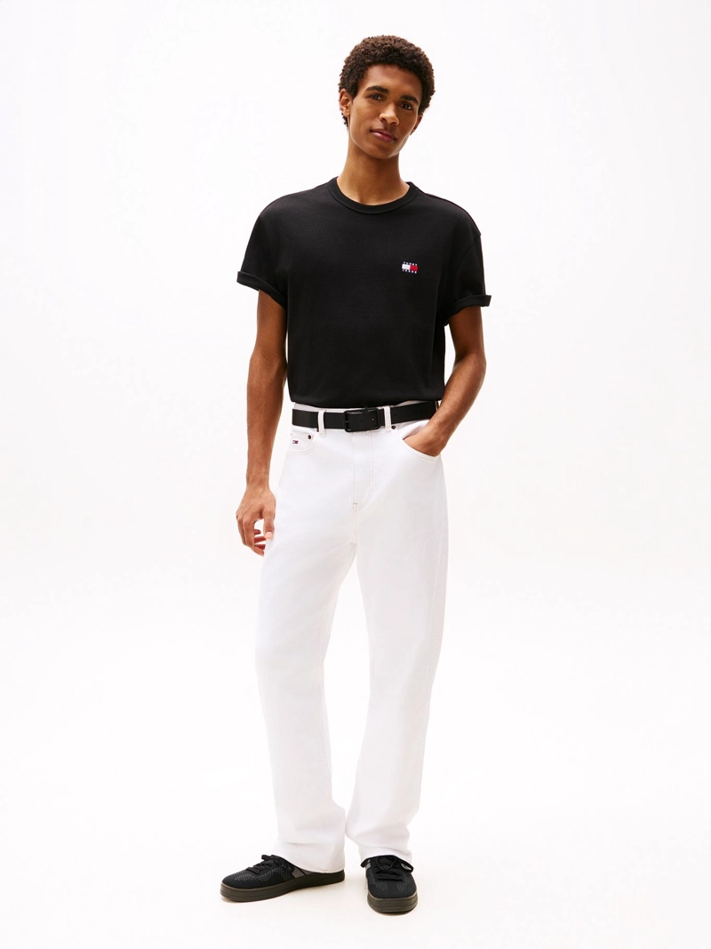 POLERA CON LOGO DE PARCHE REGULAR FIT - 2