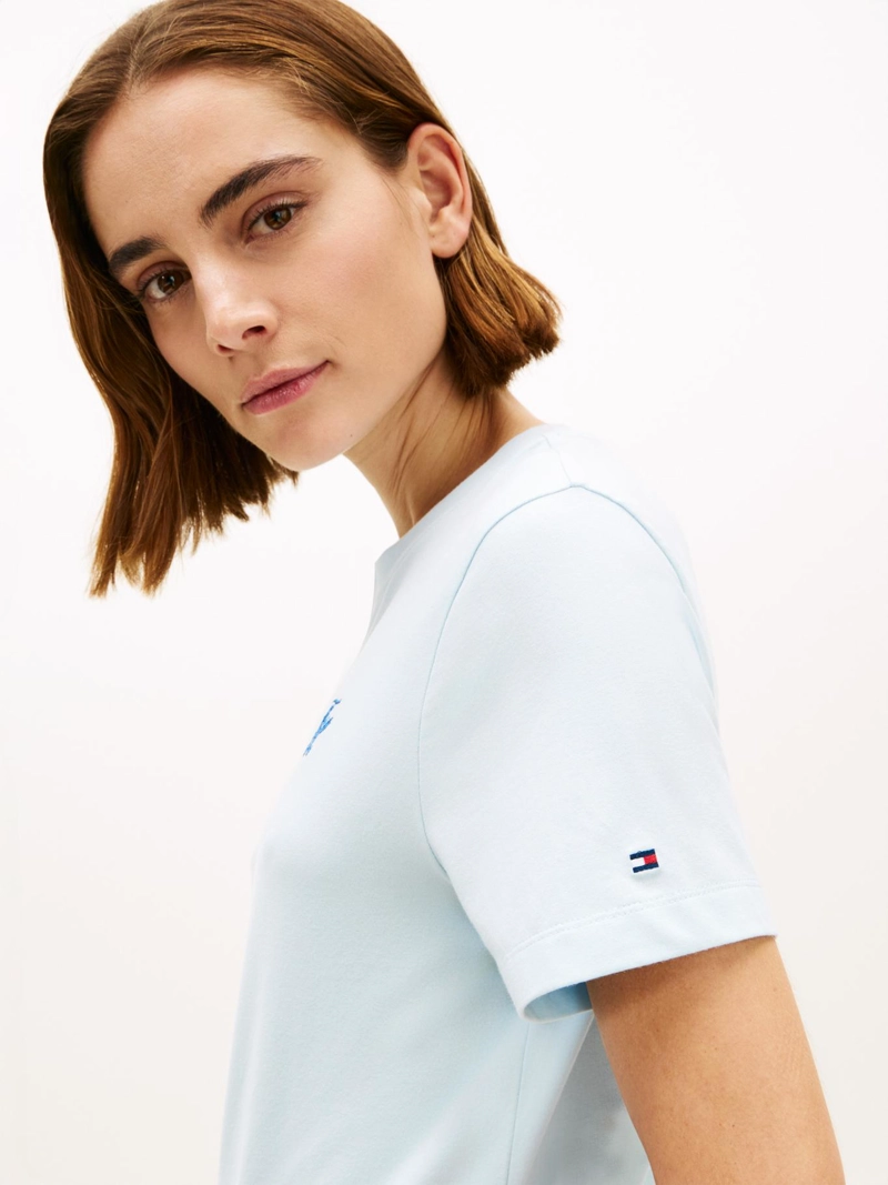 POLERA CON LOGO BORDADO REGULAR FIT - 4