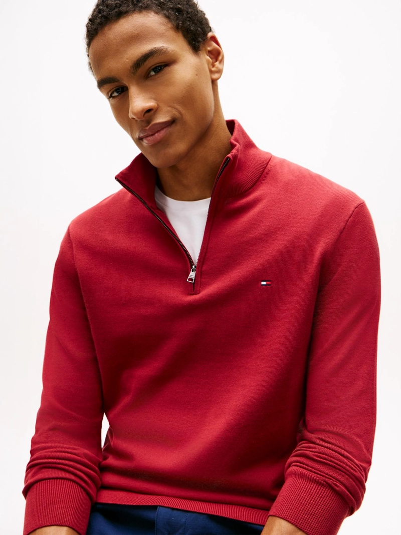 SWEATER ESSENTIAL COTTON CON CIERRE - 4