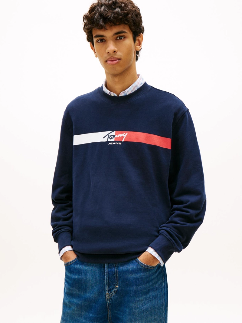 POLERON CON LOGO SIGNATURE STRIPE - 1