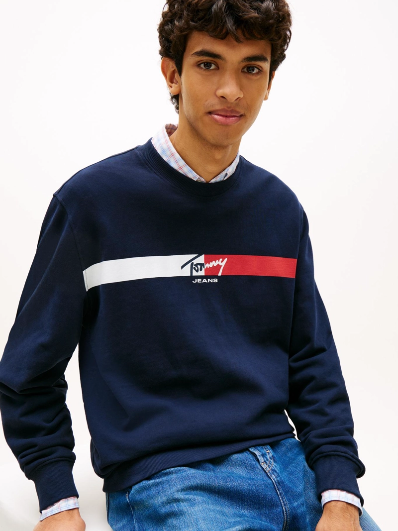 POLERON CON LOGO SIGNATURE STRIPE - 4