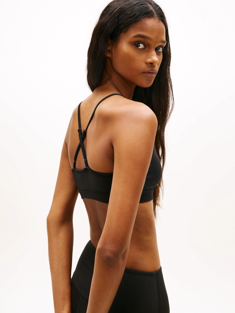 BRALETTE ATHLEISURE CON LOGO METALIZADO - 4