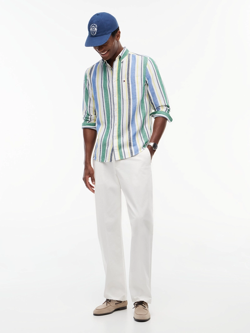 PANTALON NEW YORK LABEL REGULAR FIT - 1
